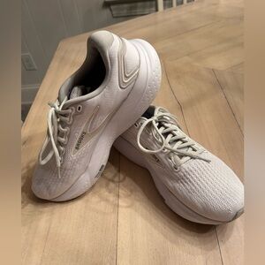 Mens Brooks Glycerin 21 Running Sneakers white/Gray size 10.5